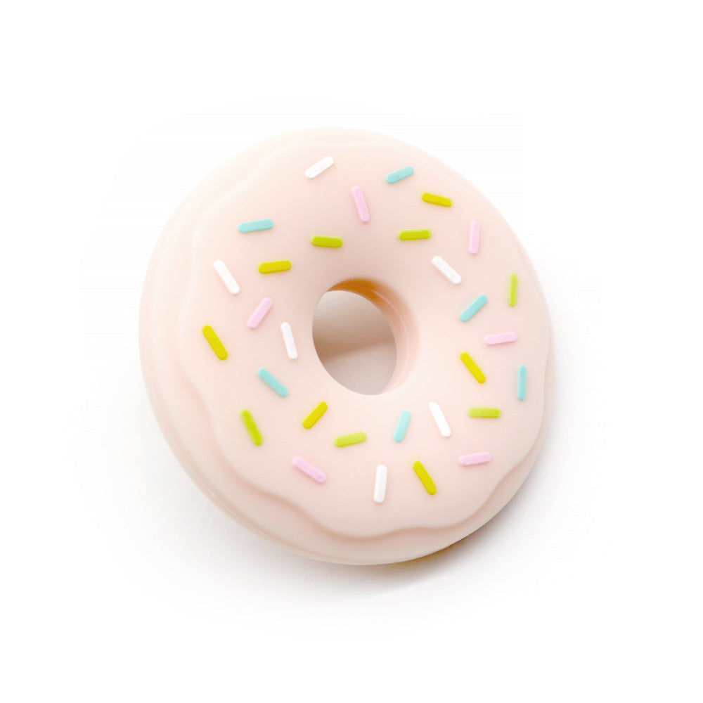 Wholesale 10PCS/PACK Silicone Sandwich Biscuits Donuts Anti-Eater Teether